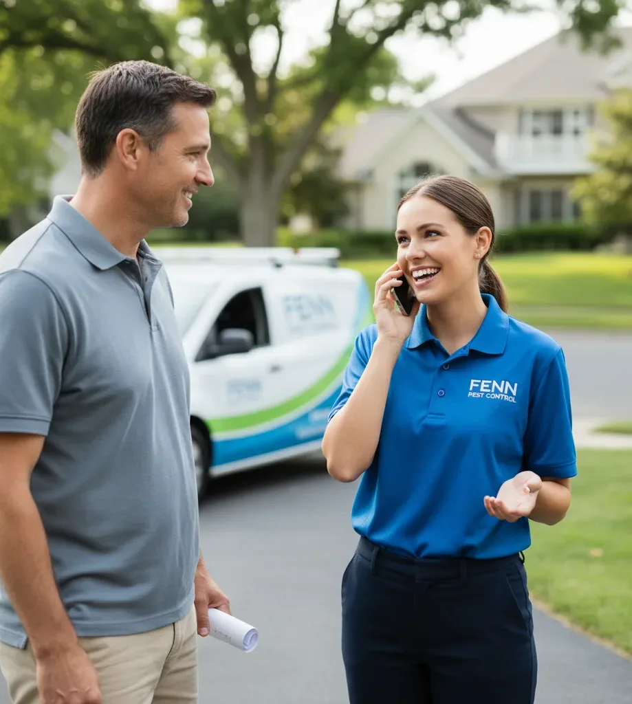Fenn Pest Control customer support in Hartland